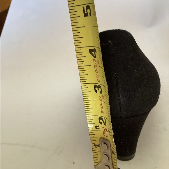 MICHAEL KORS Kiera Open Toe Suede Wedge Shoes Bow WORN ONCE! - Picture 10 of 10